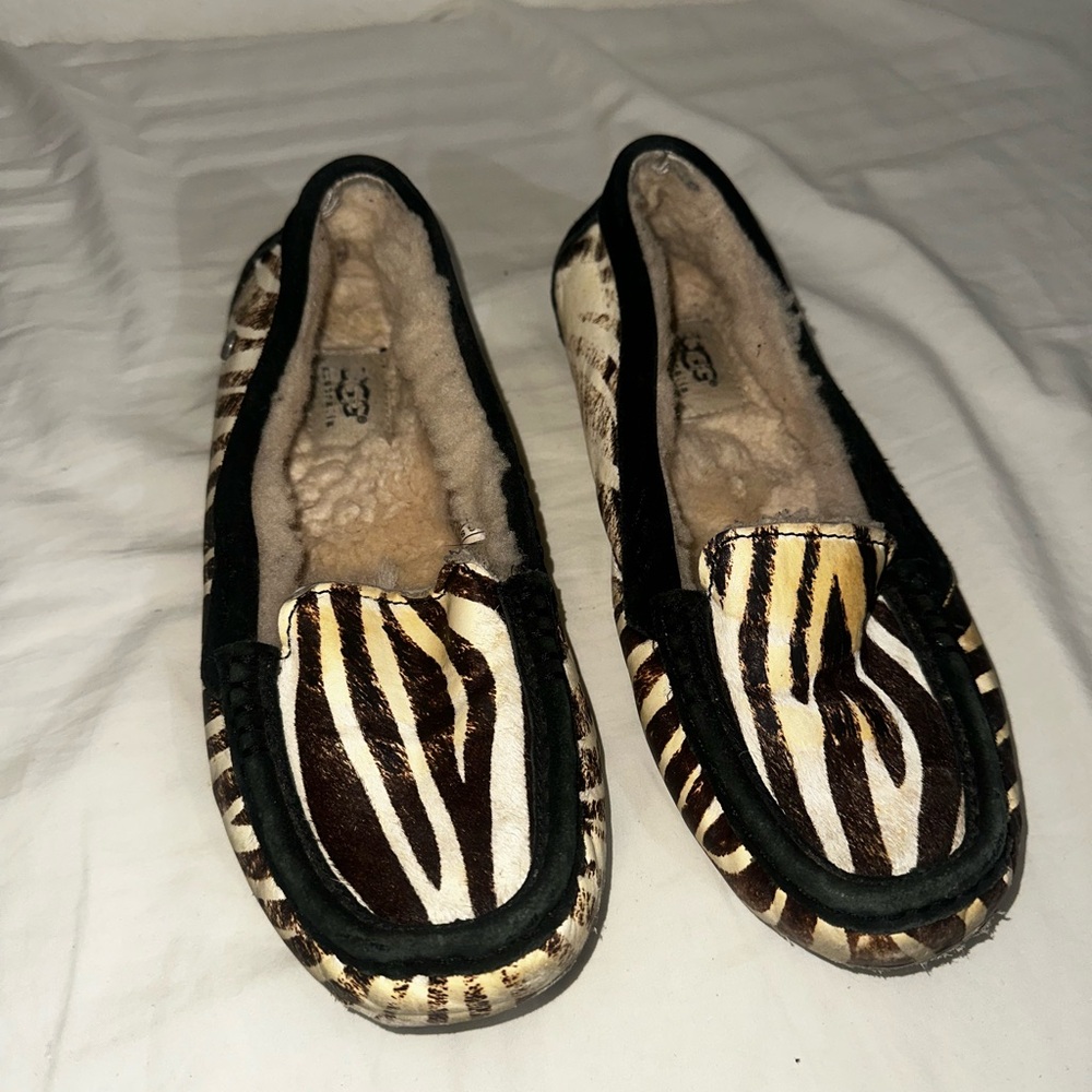 UGG Ansley Exotic Zebra Print Women's slippers